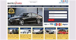 Desktop Screenshot of matrixcarslondon.com